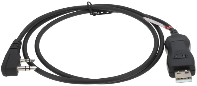 Main image of SING F LTD 1 Pack 2 Pin FTDI USB Programming Cable KPG-134D 1.2 m Compatible with Kenwood TK-2312 TK-3312