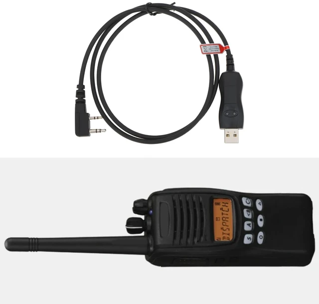 Alt view image 2 of 7 - SING F LTD 1 Pack 2 Pin FTDI USB Programming Cable KPG-134D 1.2 m Compatible with Kenwood TK-2312 TK-3312