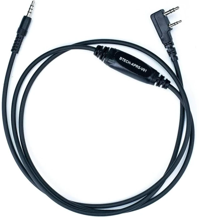 Main image of BTECH APRS-K1 Multi-Function Universal Audio Interface Cable - Supports APRSpro, APRSDroid - Android & iOS Compatible - Supports, BaoFeng, TYT, Wouxun, AnyTone, Kenwood, and More