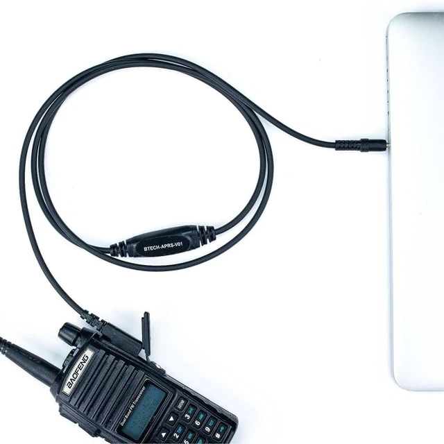 Alt view image 4 of 7 - BTECH APRS-K1 Multi-Function Universal Audio Interface Cable - Supports APRSpro, APRSDroid - Android & iOS Compatible - Supports, BaoFeng, TYT, Wouxun, AnyTone, Kenwood, and More