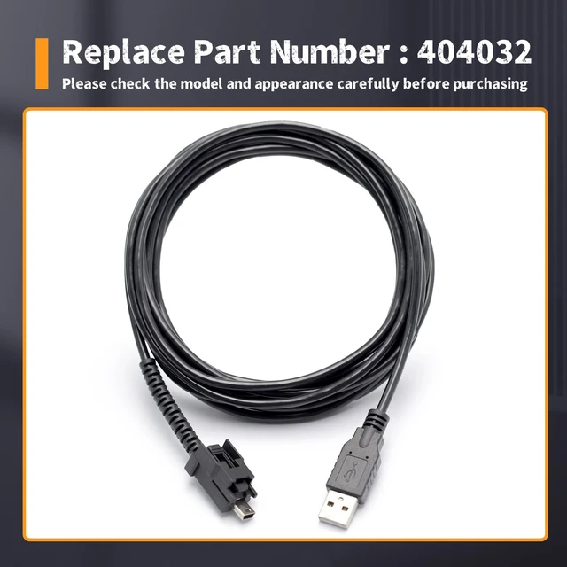 Alt view image 4 of 7 - Erchon 404032 USB Cable Replacement for Nexiq USB Link 2 3 | Compatible with Cummins Inline 7, for Standard USB Computer Port, Plug-and-Play