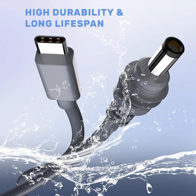 Alt view image 4 of 7 - Starlink Mini USB C to DC Power Cable, 18AWG 5M/16.4FT Starlink Mini Cable | Made of 18AWG copper wire, providing stable power supply for your Starlink Mini. It is resistant to cold & heat, anti-aging