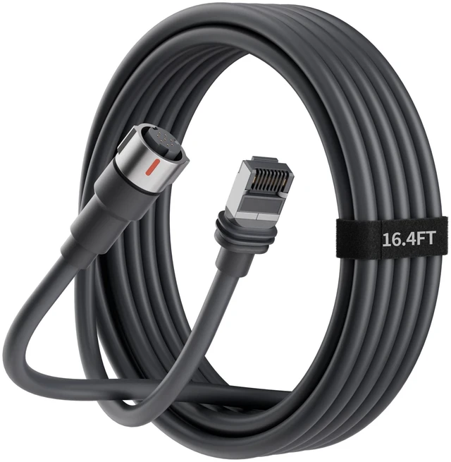 Main image of EAZUSE Starlink Performance Gen 3 Cable 5M/16.4FT Waterproof Starlink Cable for Performance Gen 3 Dish and Power Supply