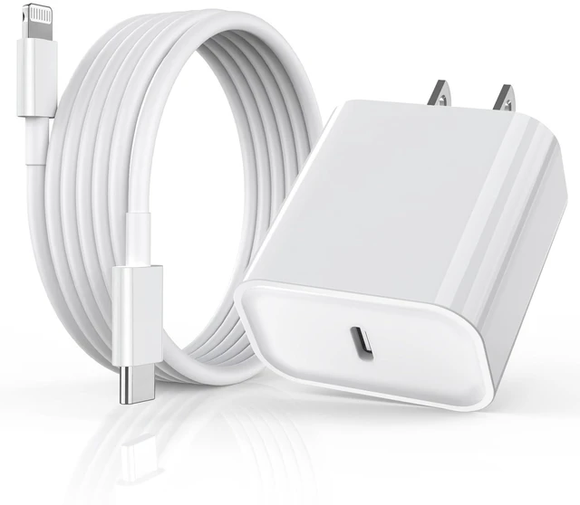 Main image of iPhone Fast Charger,10FT Extra Long Fast Charging USB C to Lightning Cable Cord with USBC iPhone Charger Block Quick PD Travel Plug for iPhone 14/Pro/Pro Max/Plus/13/12/11/Mini/Pro/XS/XR/SE2022/8/iPad