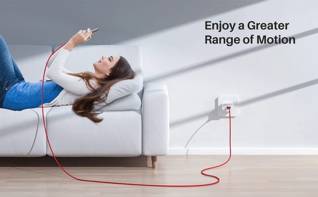 Alt view image 7 of 7 - LDLrui USB C Data Cable 10Gbps, 6ft, 3-Pack, Red, Braided | USB C to USB A Data Transfer, Type C 3A Fast Charging Cord, iPhone 17/16 Series, Samsung Galaxy S25, Android Auto, Carplay