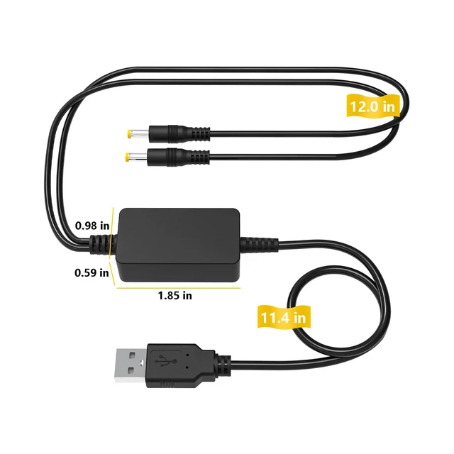 Alt view image 2 of 7 - YXQZH USB Charging Cable Compatible with Therm-IC Power Charger | Powergloves Boot C-Pack Batteries, Heated Insoles & Liners Power Cord