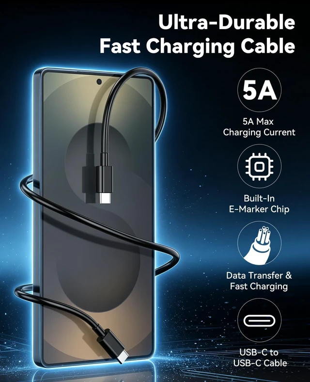Alt view image 4 of 7 - 45W USB C Super Fast Samsung Charger 4 Pack with 6FT Type C Cable | USB C Charging Block for Samsung Galaxy S26 Ultra/S26+/S26/S25 Ultra/S25/S24 Ultra/S24/S23/S22/S21/S20, iPhone 18-15 Series