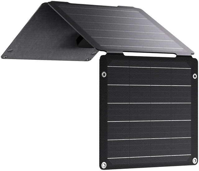 Main image of 21W Solar Panel Charger BigBlue SolarPowa 20 Portable Solar Charger with USB-A/USB-C Ports, IP68 Waterproof, High-Efficiency Lightweight Foldable Solar Panels for Phones, Tablets, Camping, Backpacking