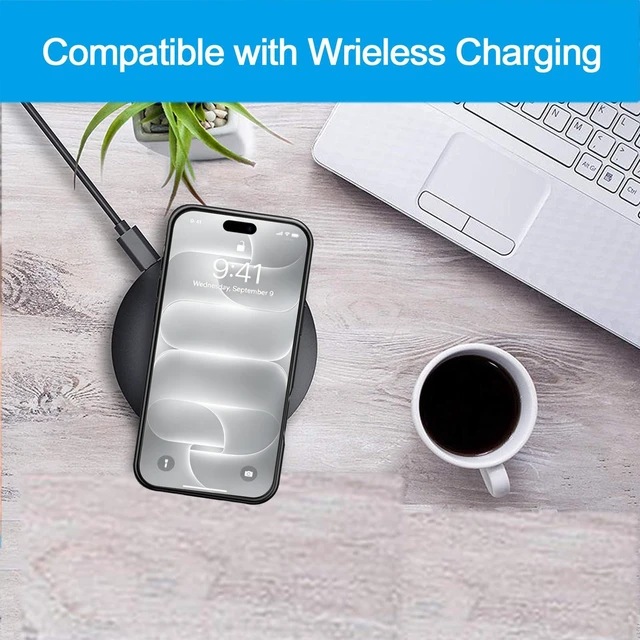 Alt view image 6 of 7 - Battery Case for iPhone 18 Pro Max, 12000mAh Pack Rechargeable Charger Case Support Carplay Wireless Charging Compatible for iPhone 18 Pro Max (6.9 inch) External Battery Charging Cover (Black)
