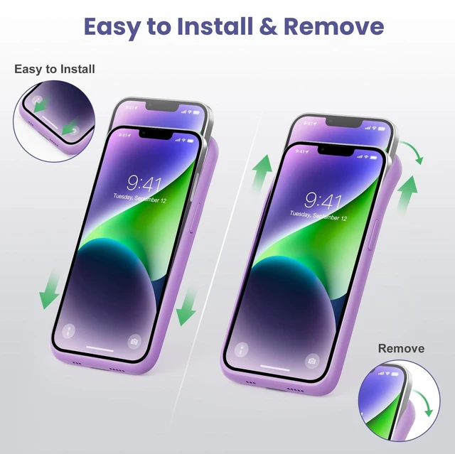 Alt view image 6 of 7 - Battery Case for iPhone 13/13 Pro/14, 7500 mAh Smart Battery Case, Additional Battery Charging Case, Portable Mobile Phone Case, Battery, Removable Power Bank Case, Battery Case for iPhone 13/13