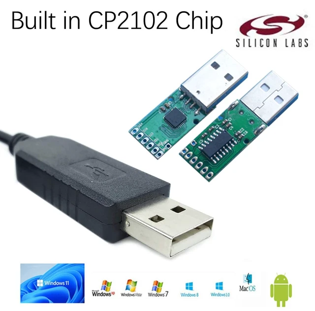 Alt view image 5 of 7 - Sinforcon CP2102 USB RS232 to ePlug for Garmin Etrex Venture Vista Venture Legend GPS Download Wire Update Cable,3.28FT/1M