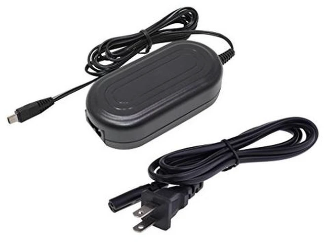 Main image of AC Power Supply Adapter Charger for Canon ZR800 ZR830 ZR850 ZR900 ZR930 ZR950 ZR960 - Replacement for CA-590, US Plug