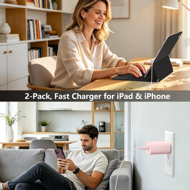Alt view image 13 of 20 - UGREEN Nexode 45W Retractable Charger Block, 3 in 1 Fast Charging Adapter | Built-in retractable cable, GaN tech, 2 USB C, for iPhone 18/17/16, MacBook Air/Pro, Galaxy S26/S25, Steam Deck