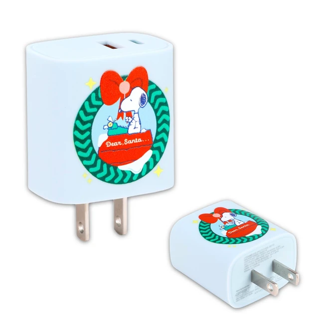 Alt view image 3 of 5 - Peanuts Snoopy Charging Hub Station Bundle with Multi Port Wall Chargers | Peanuts USB Wall Charger, Snoopy 4-Port Charging Hub, Stickers | Decorative Peanuts Wall Charging Station