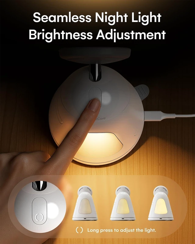 Alt view image 4 of 7 - 3 in 1 Charging Station for Apple, Qi2 Mag-Safe Charger Stand with Adjustable Night Light, Fast Wireless Charging Station Compatible with iPhone 17/16/15/14/13/12,AirPods & Apple Watch(30W Adapter)