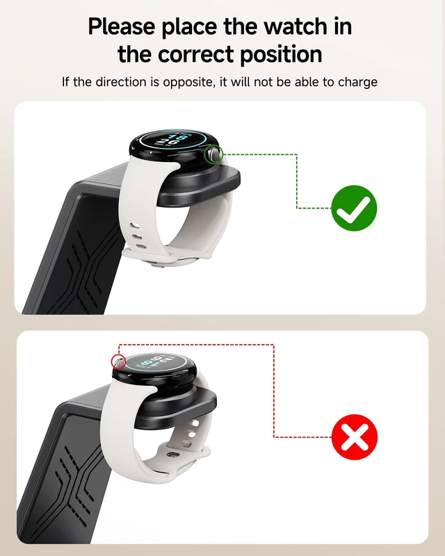 Alt view image 3 of 7 - Charger for Google Pixel Watch 3/2 (Not for Pixel Watch 4/1), 3 in 1 Wireless Charging Station for Google Pixel 10a/10 Pro/10/9a/9 Pro/9/8/7, for Pixel Buds Pro 2/Pro, SwanScout C01G2