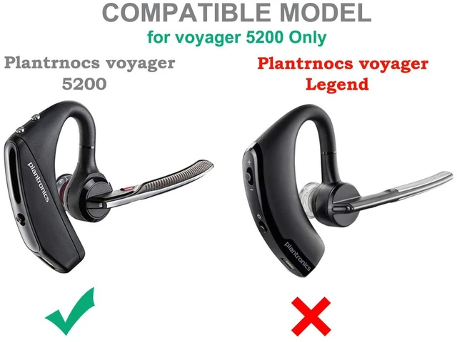 Alt view image 9 of 13 - Charging Case Compatible with Plantronics Voyager 5200, Charger Dock Case Cover with USB Cable for Voyager 5200