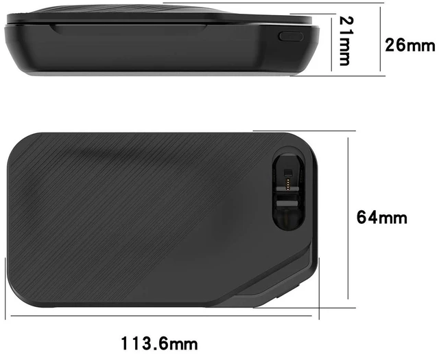 Alt view image 12 of 13 - Charging Case Compatible with Plantronics Voyager 5200, Charger Dock Case Cover with USB Cable for Voyager 5200