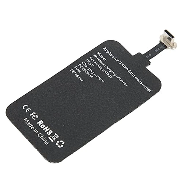 Alt view image 10 of 14 - Wireless Charger,USB c 2000ma wireles 10W Fast Charging Receiver Type C Interface Charger Receiver Chip for Mobile Phones
