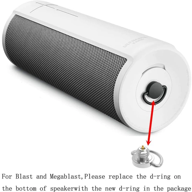 Alt view image 14 of 14 - Soarking Power Up Charging Dock Compatible with Ultimate Ears UE Boom 3/Megaboom 3/Blast/Megablast(Wall Charger and 5 Feet Cable Included) White(Not for Boom4/Megeboom 4)