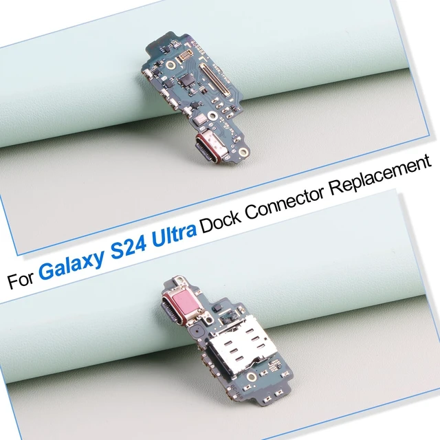 Alt view image 6 of 7 - Charging Port Replacement for Samsung Galaxy S24 Ultra 5G USB Dock Connector Flex Cable for Samsung S24 Ultra 5G SM-S928U SM-S928U1 Charger Board Flex Cable Assembly with Tools