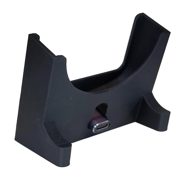 Alt view image 4 of 5 - MESHTASTIC MESHCORE Charging Dock and Stand Compatible with LILYGO T-Deck Plus, Black Desktop Holder with USB-C Port