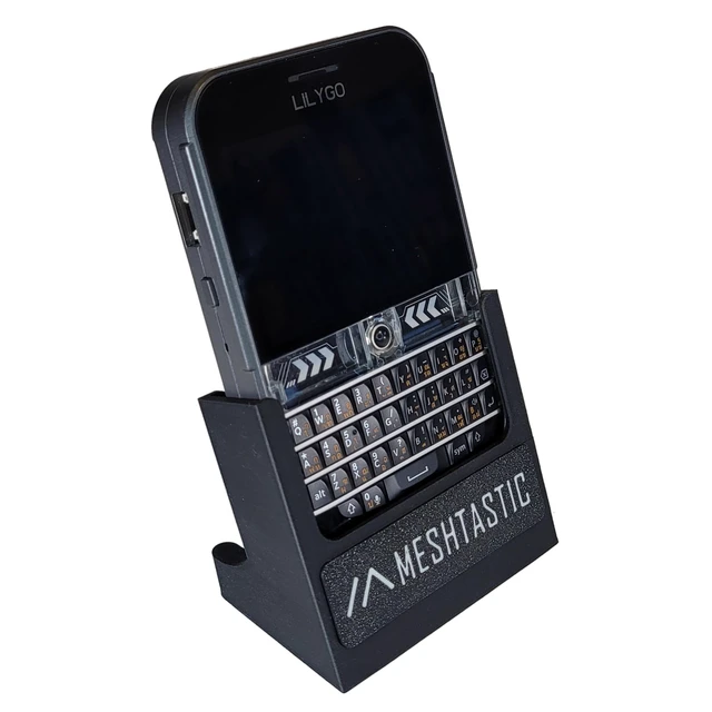 Alt view image 5 of 5 - MESHTASTIC MESHCORE Charging Dock and Stand Compatible with LILYGO T-Deck Plus, Black Desktop Holder with USB-C Port