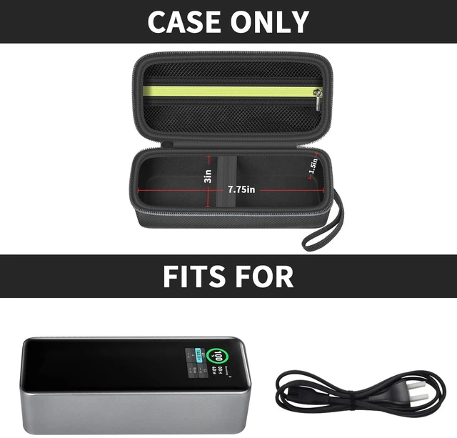 Alt view image 2 of 7 - Case for Anker Prime Power Bank 27,650mAh 250W & 737 24000mAh 3-Port Fast Charging Storage Holder Portable Laptop/Car Charger Carry Box (Box Only)