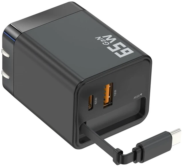 Main image of USB-C GaN Charger 8 in 1 Charging Station Dual 140W PD PPS Port+Dual 100W PD Port for Multiple Electronics Devices,Laptop Wall Charger Compatible with MacBook/iPhone 16/iPad (65W)