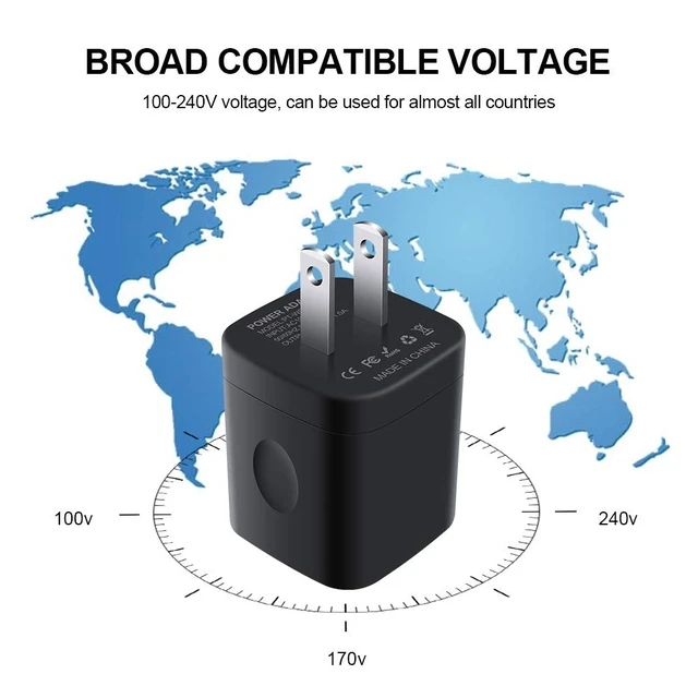 Alt view image 5 of 7 - Fast Charger Block, Single Port USB Wall Plug for Phone15 Charging Cubes 1A|Power Adapter for iPhone 18Pro Max/Duo/17e/Air/16/15/14/13/12/11/XS/8,Samsung Galaxy S26 Ultra/S25FE/A17/A36/A16/A54/A15/S24