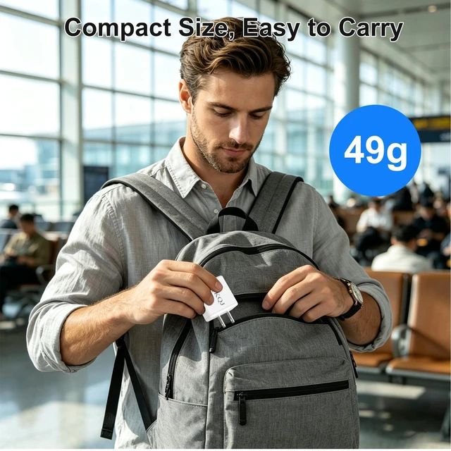 Alt view image 6 of 7 - JQKQJ 20W PD USB-C Wall Charger, Fast Charging Block for iPhone 17/16/15/14/13/12, Compact USB C Charger Brick for iPad, AirPods, Samsung Galaxy, Travel Adapter with Global Voltage Support