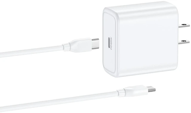 Main image of 65W USB C Charger iphone 18 Pro Samsung S26 Fast Charger Block, White | Samsung S25 Edge Z Fold7 Fast Charging charger USB C to C Charger Phone Charge Samsung W26 Galaxy A56 S21 Ultra 5G S20 5G