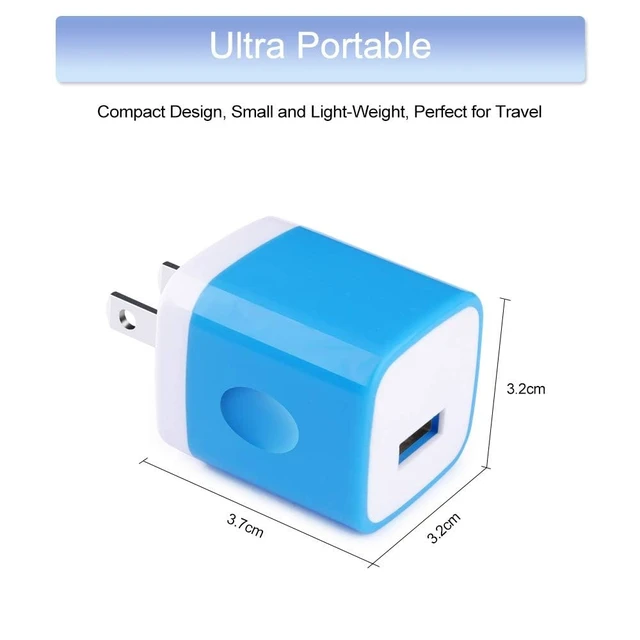 Alt view image 5 of 7 - Android Phone Charger Micro Cable,4-Pack Wall Plug 1A/5V Power Adapter Box|with 6ft Nylon Braided Fast Charging Micro USB Cord Compatible Samsung Galaxy S7 S6 Edge S4 Note 5,Moto G5 Plus E4 G6Play,HTC
