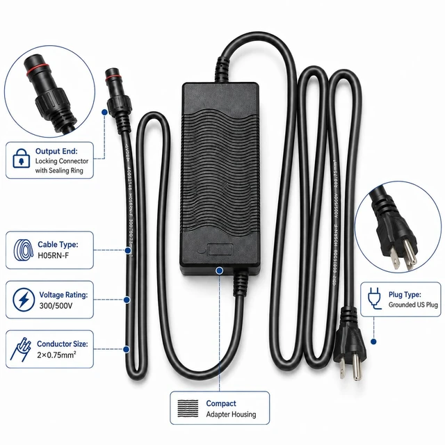 Alt view image 2 of 5 - Proudeer Charger Adapter