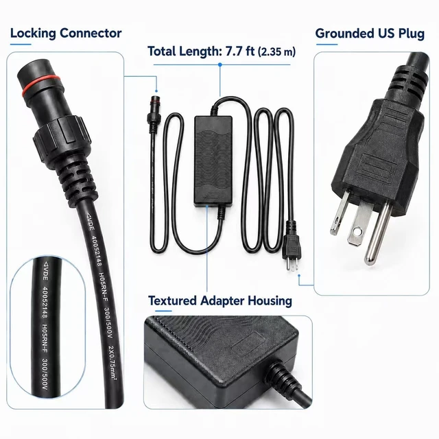 Alt view image 3 of 5 - Proudeer Charger Adapter
