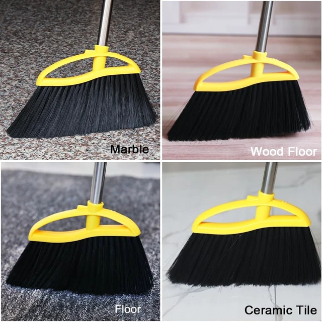 Alt view image 3 of 7 - Gloffer Indoor Broom, Soft Bristles for Hardwood Floors, 55-Inch Handle
Soft bristles, 12-inch angled head and adjustable 55-inch handle for easy indoor sweeping on hardwood, laminate and tile.