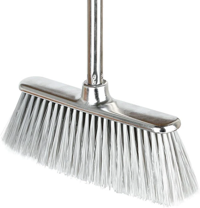 Main image of Indoor Soft Bristle Broom, 13-Inch Angle Head, Adjustable Handle