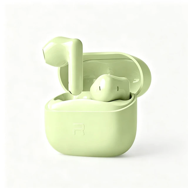 Main image of Green Long Battery Life Wireless Earbuds Budget for iPhone Android | Stereo Bass,Semi In Ear Budget Wireless Bluetooth Earbuds Long Battery Life Ear Buds Elegant Cheap Wireless Bluetooth Earbuds
