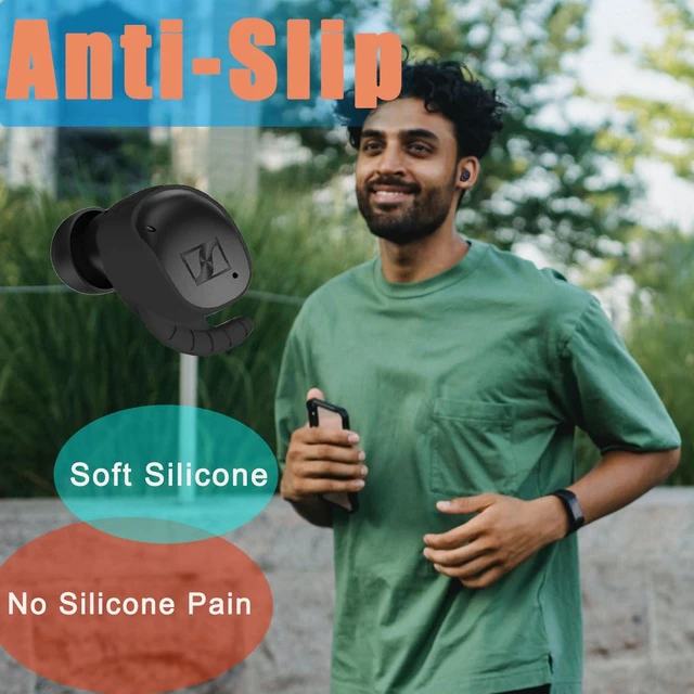 Alt view image 4 of 5 - Sport Ear Cover for Sennheiser Momentum True Wireless 3 Ear Hook Anti-Slip | 5 Pairs Replacement Ear Wing Accessories for Sennheiser Momentum 3 TWS