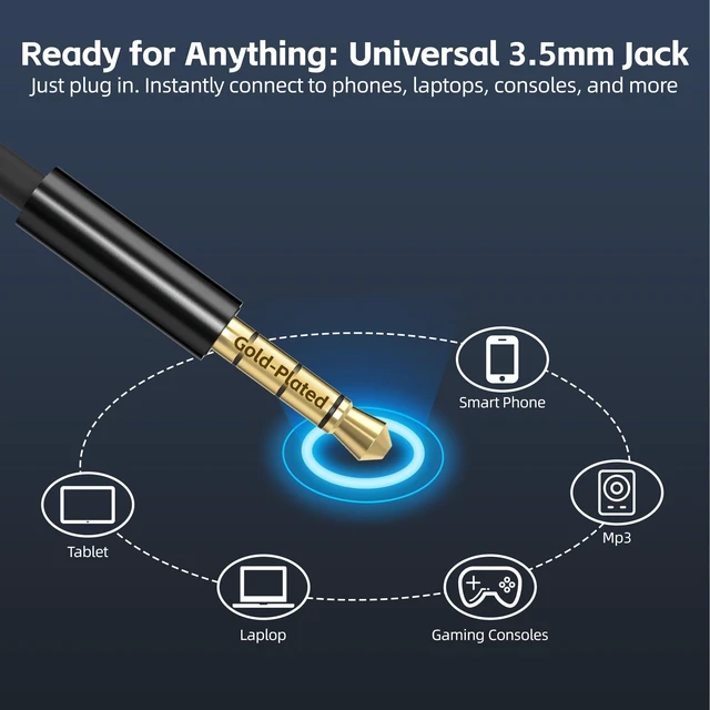 Alt view image 4 of 7 - EP06 Wired Earbuds in-Ear Earphones,Build-in Microphone Headphones | HD Bass Audio,4.9 ft Long Cord Noise Isolating Ear Buds,3.5mm Jack,with 8 Ear Tips,for Smartphones/Laptop/Computer Etc-Black