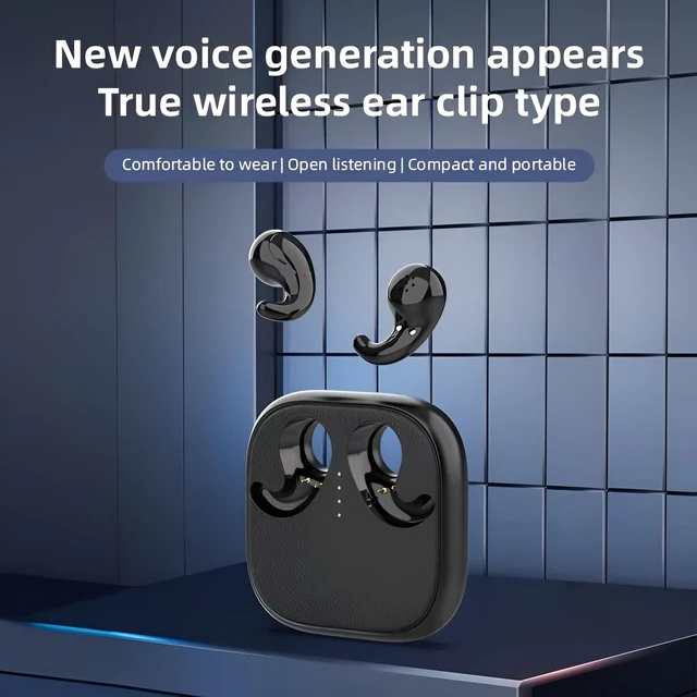 Alt view image 5 of 6 - T70 Wireless Earbuds, Bluetooth 5.4 TWS Headsets with 9D Stereo Sound, Hands-Free Control for Sports, Gaming