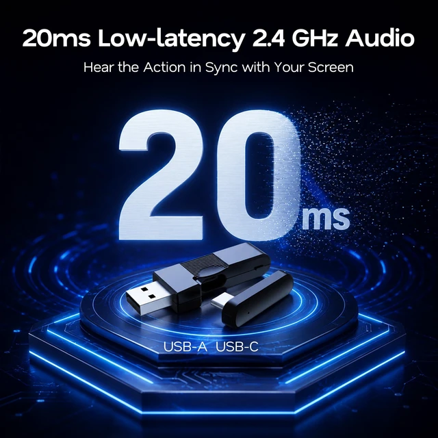 Alt view image 4 of 7 - Wireless Gaming Headset for PS5/PS4, PC, Switch, 70H Battery, White | Foldable Lay Flat, 3D Surround Sound, 70H Battery, Bluetooth 5.4 Gaming Headphones with Noise Canceling Mic, Accent Lighting