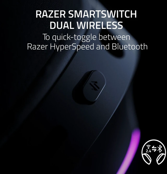 Alt view image 2 of 7 - Barracuda X Chroma Wireless Gaming Headset: 2.4GHz - Bluetooth - Lightweight