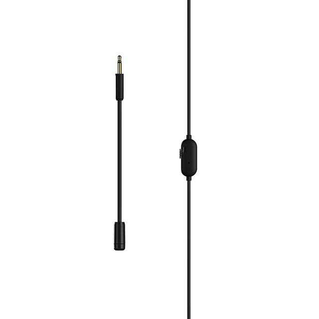 Alt view image 5 of 7 - Tusq in-Ear Mobile Gaming Headset Dual Microphone with Detachable Boom Mic Ergonomic Suspension Design Earphones for Mobile