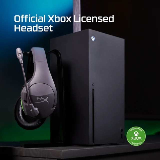 Alt view image 2 of 6 - CloudX Stinger Core Wireless Gaming Headset, for Xbox Series X|S and Xbox One, Memory foam & Premium Leatherette Ear Cushions, Noise-Cancelling,Black