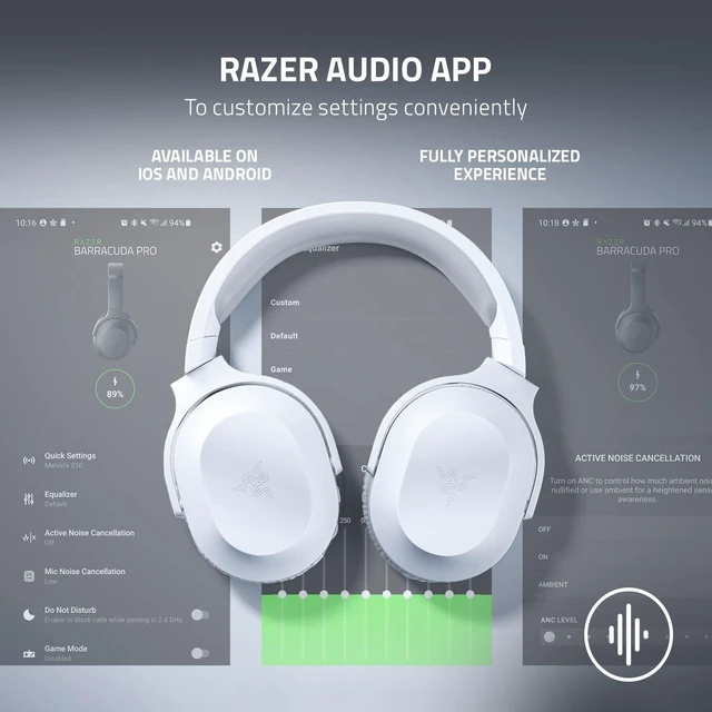 Alt view image 5 of 7 - Barracuda X Wireless Gaming & Mobile Headset (PC, PlayStation, Switch 2, Android, iOS): 2.4GHz Wireless + Bluetooth