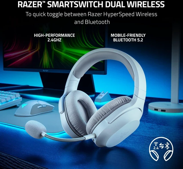 Alt view image 6 of 7 - Barracuda X Wireless Gaming & Mobile Headset (PC, PlayStation, Switch 2, Android, iOS): 2.4GHz Wireless + Bluetooth