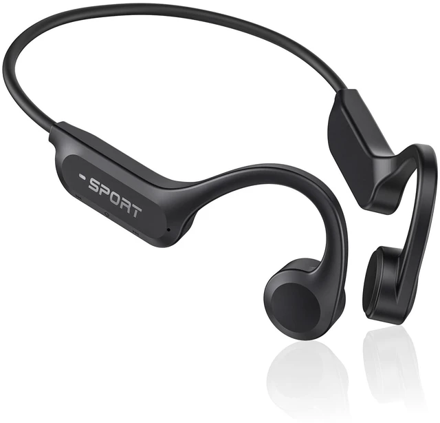 Main image of Bone Conduction Headphones, 2026 Upgrade Open Ear Headphones with Mic, IPX7 Waterproof, Balanced Audio, 10H Playtime, Lightweight Sports Headphones for Running, Cycling, Walking