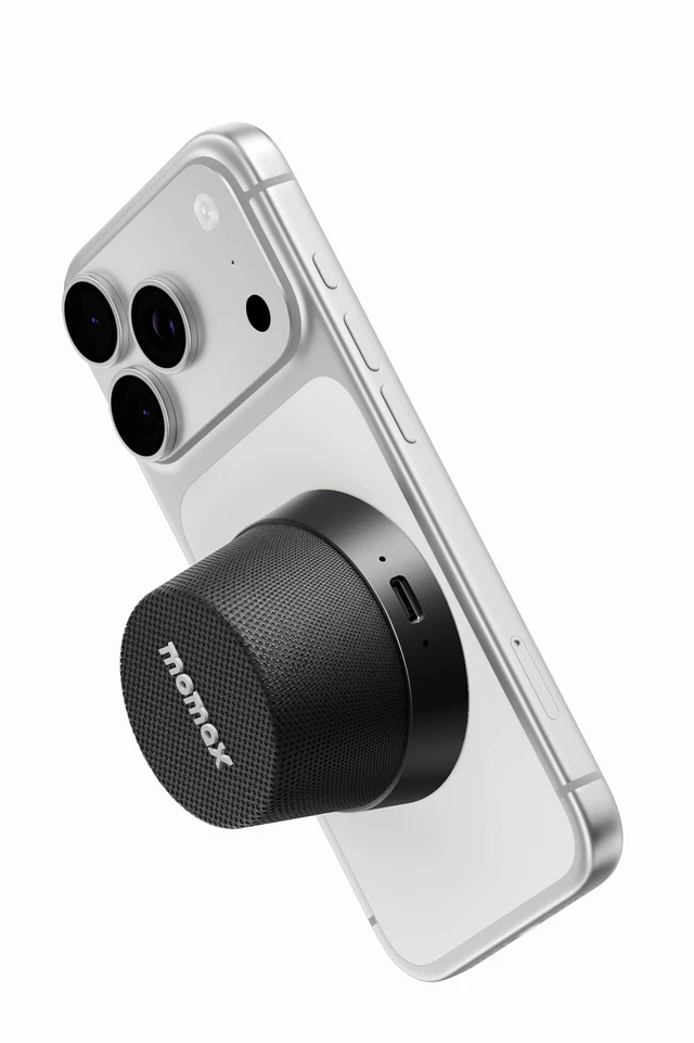 Main image of Magnetic Portable Wireless Speaker, Enhanced Bass & Clear Sound | IPX6 Waterproof with Aluminum Alloy Design & 12H Playtime for Travel, Shower, Kitchen & More