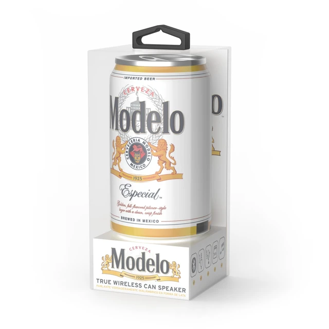 Alt view image 2 of 7 - Modelo Bluetooth Speaker - Portable Speaker Connect with Any Bluetooth Enabled Device - Wireless Speaker for Home, Outdoor and Travel (Can Shaped Bluetooth Speaker)
